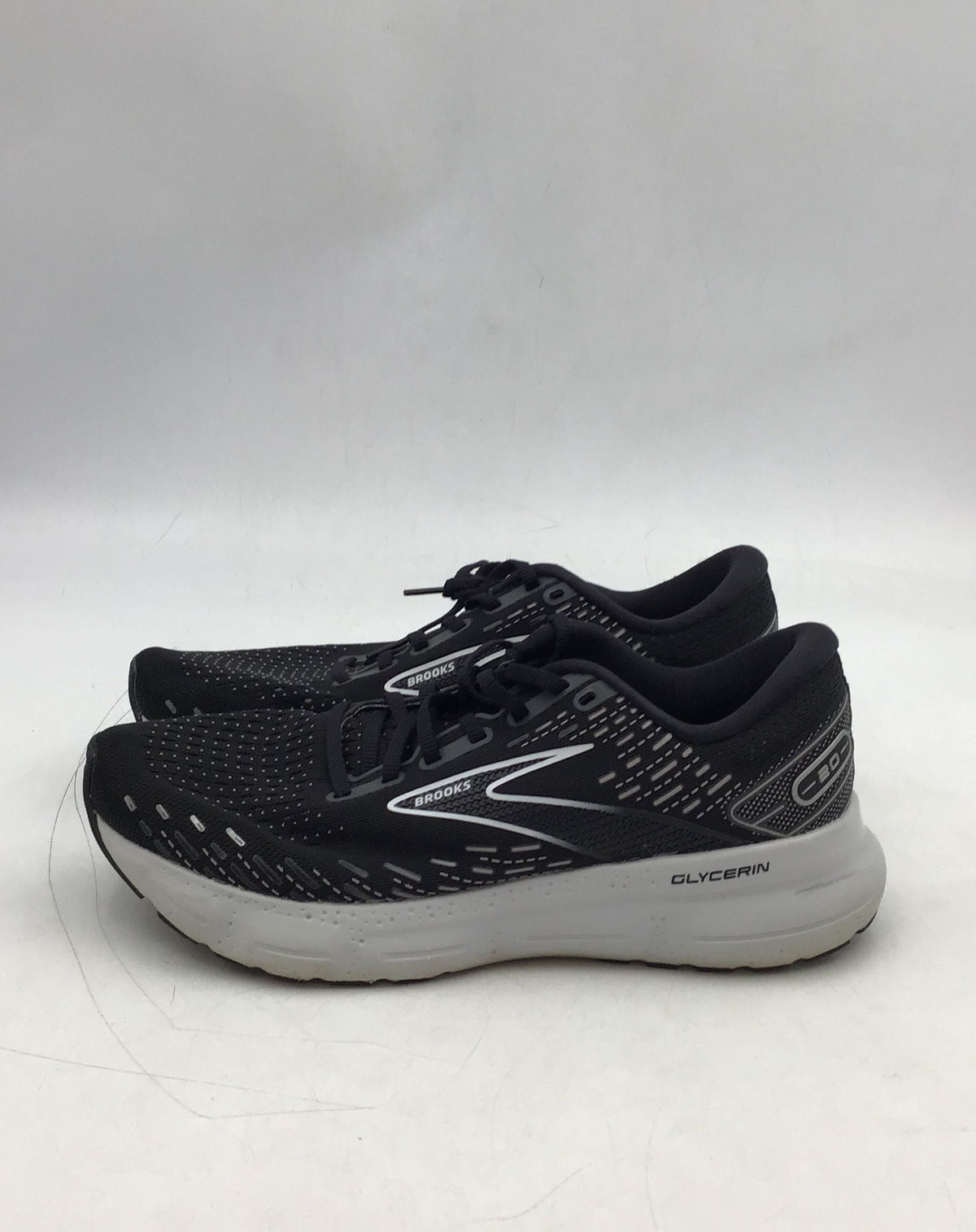 Brooks Women&#39;s Glycerin 20 1203691B059 Black Gray Running Shoes - Size 10