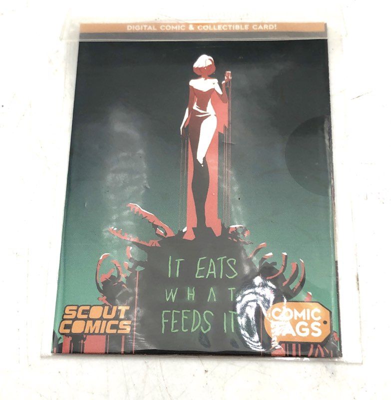 Scout Comics Comic Tags Lot Digital Collectible Cards 7 Count See Photos