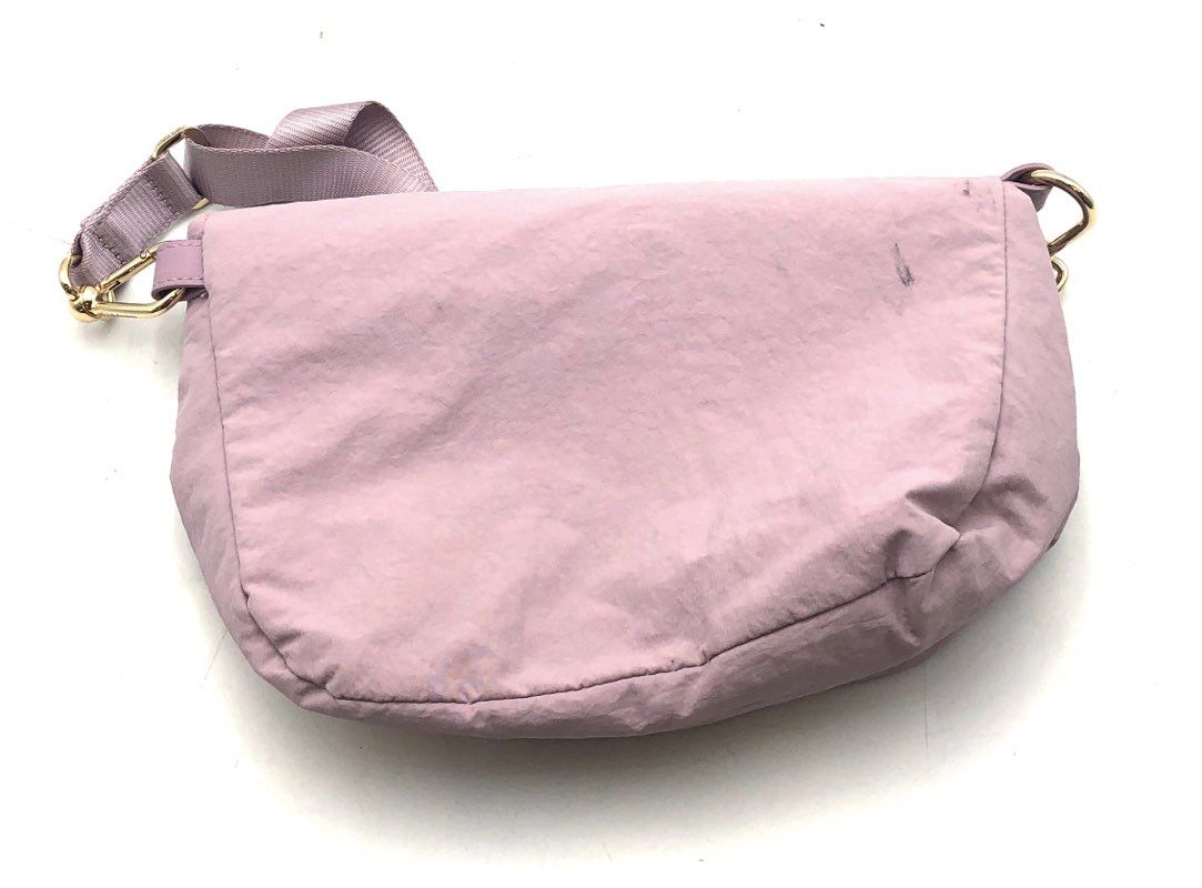 Lululemon Purple All Night Festival Crossbody Bag Gold Hardware