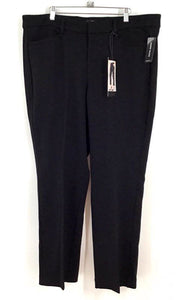 NWT Liverpool Women's Black Harper Trouser Pants - Size 20W