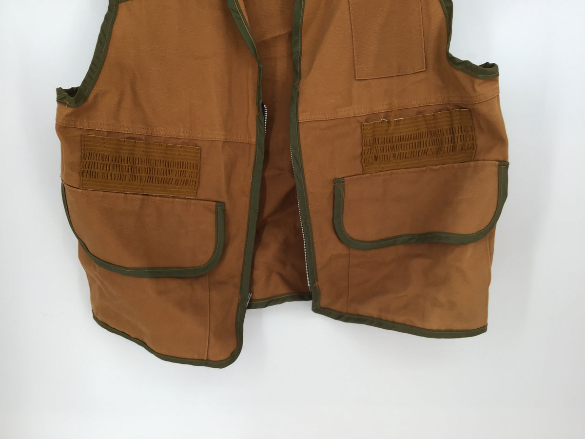 Saftbak Men&#39;s Brown Cotton Hunting Vest - Size Large(42-44)