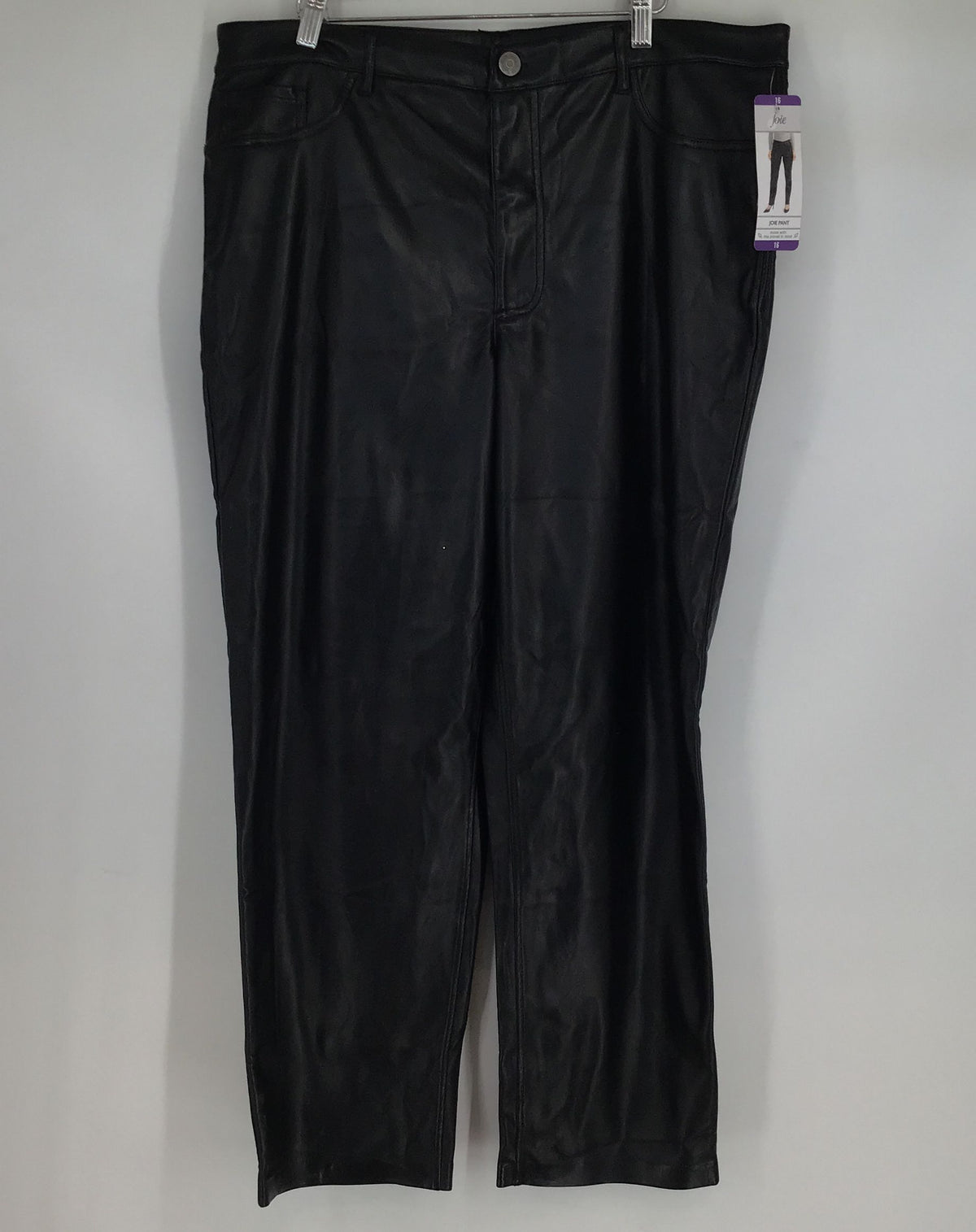 NWT Joie Women&#39;s Black Water Reduction Dress Pants - Size 16