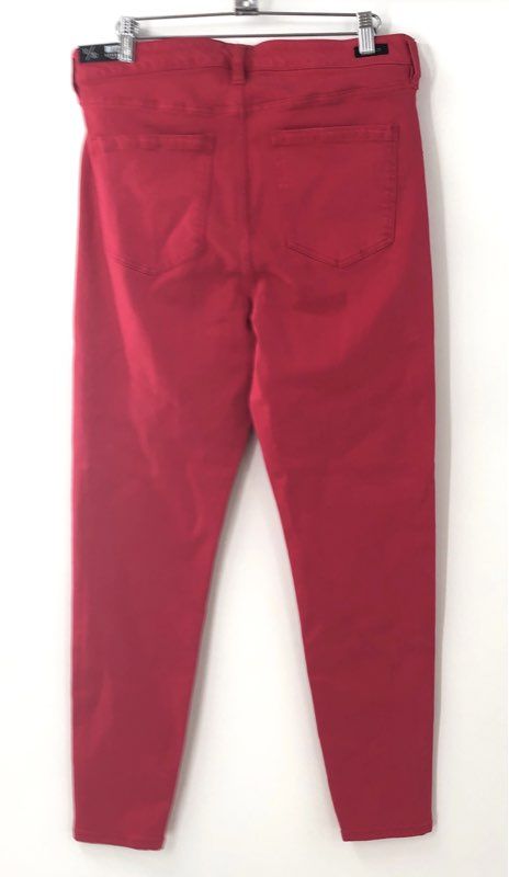 Liverpool Women's Red High-Rise Ankle Skinny Jeans NWT Size 10/30