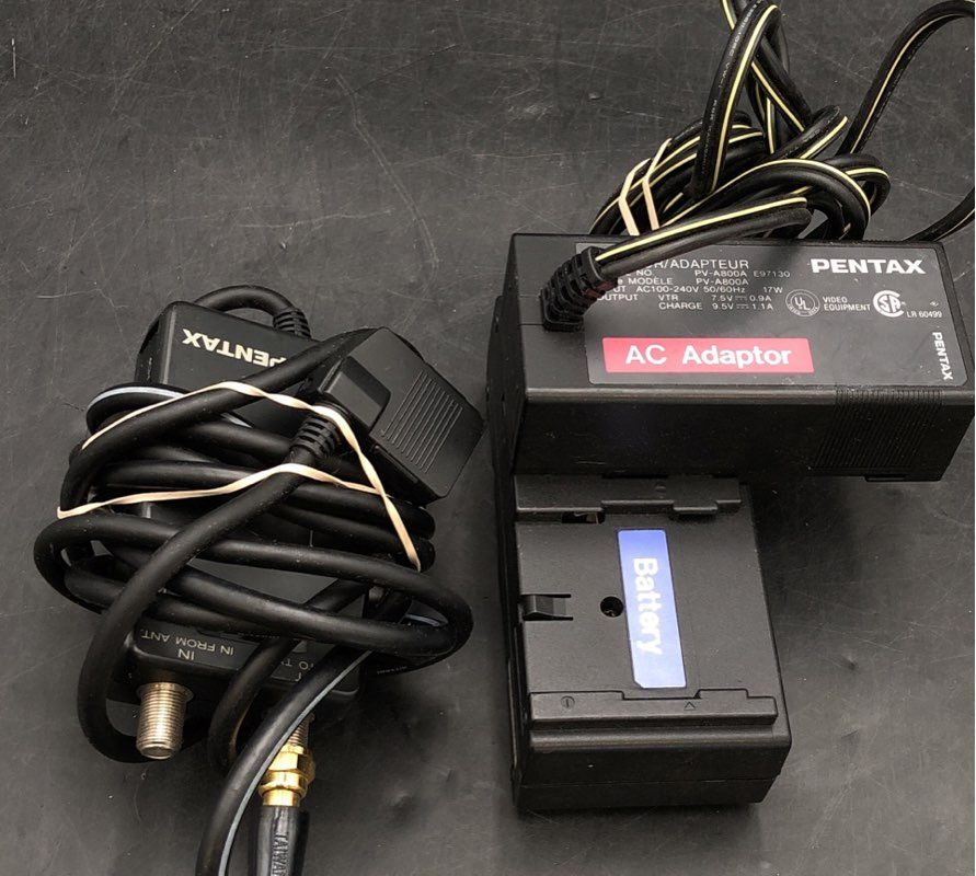 Pentax Movie 8 Video Camera With Accessories