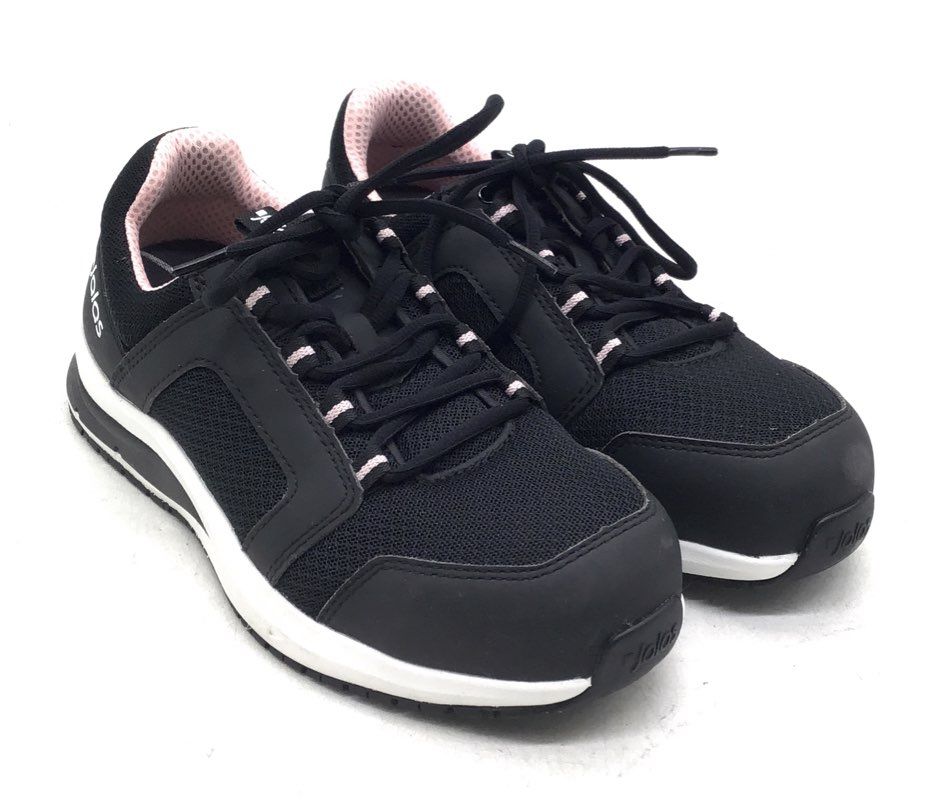 New Ejendals Jalas Men's Tempus Safety Black Work Shoes - Size 4