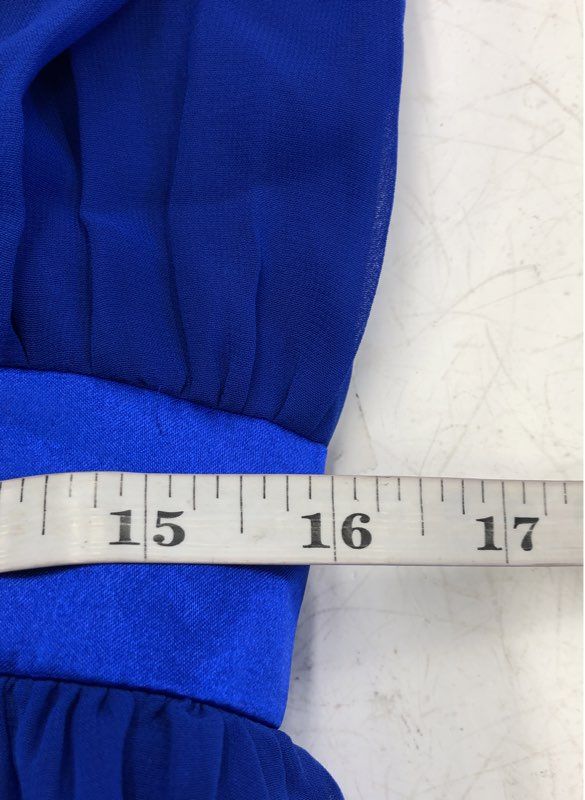 NWT Cache Women's Blue Strapless A-Line Dress - Size 6