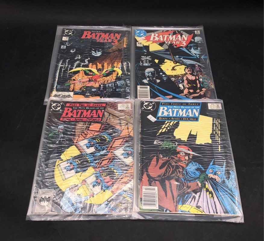 DC Comic Lot 1980s-1990s Batman Detective Comics Approximately 25