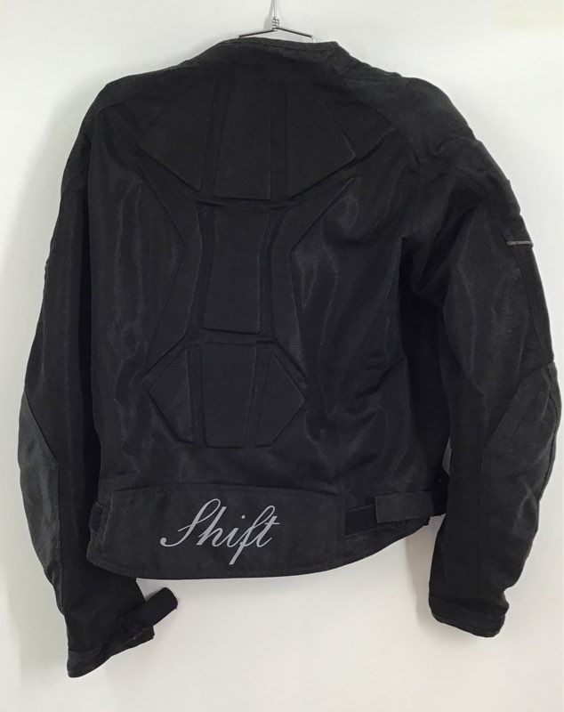 Shift Men&#39;s Black Motorcycle Jacket - Size L