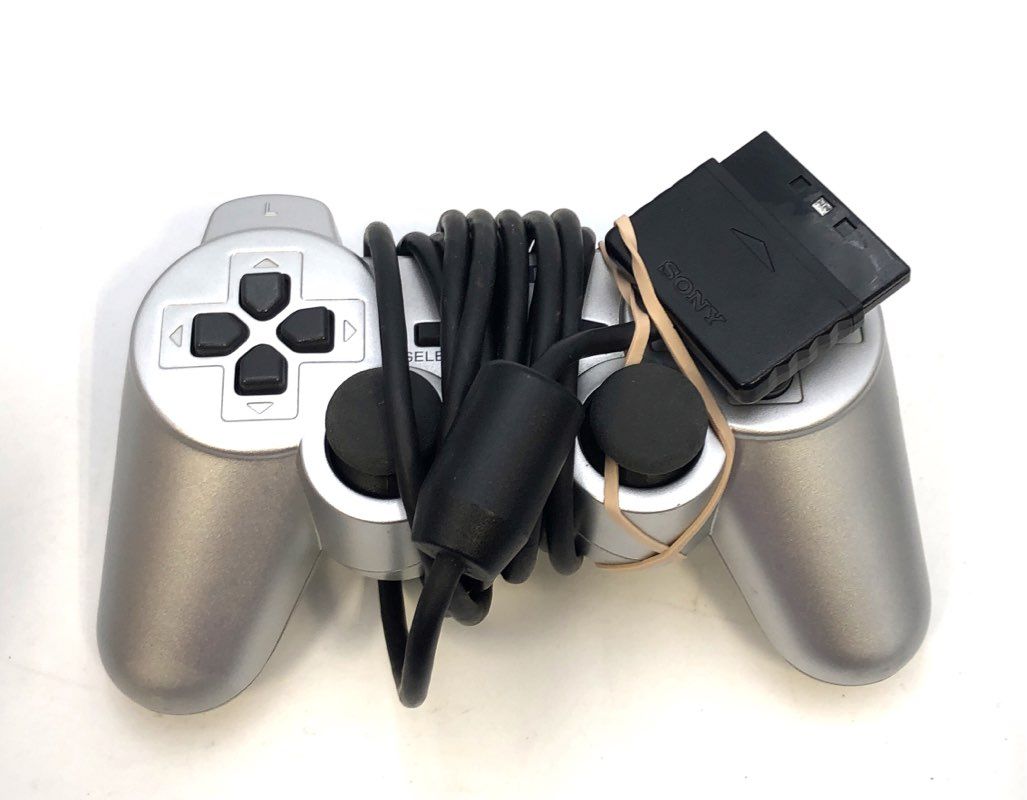 Lot of 3 Sony PlayStation 2 PS2 DualShock 2 Controllers OEM Original