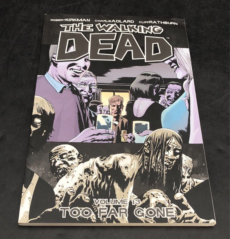 The Walking Dead Book 9 + Vol 1 TPB Graphic Novel 7 Book Lot Image Comics