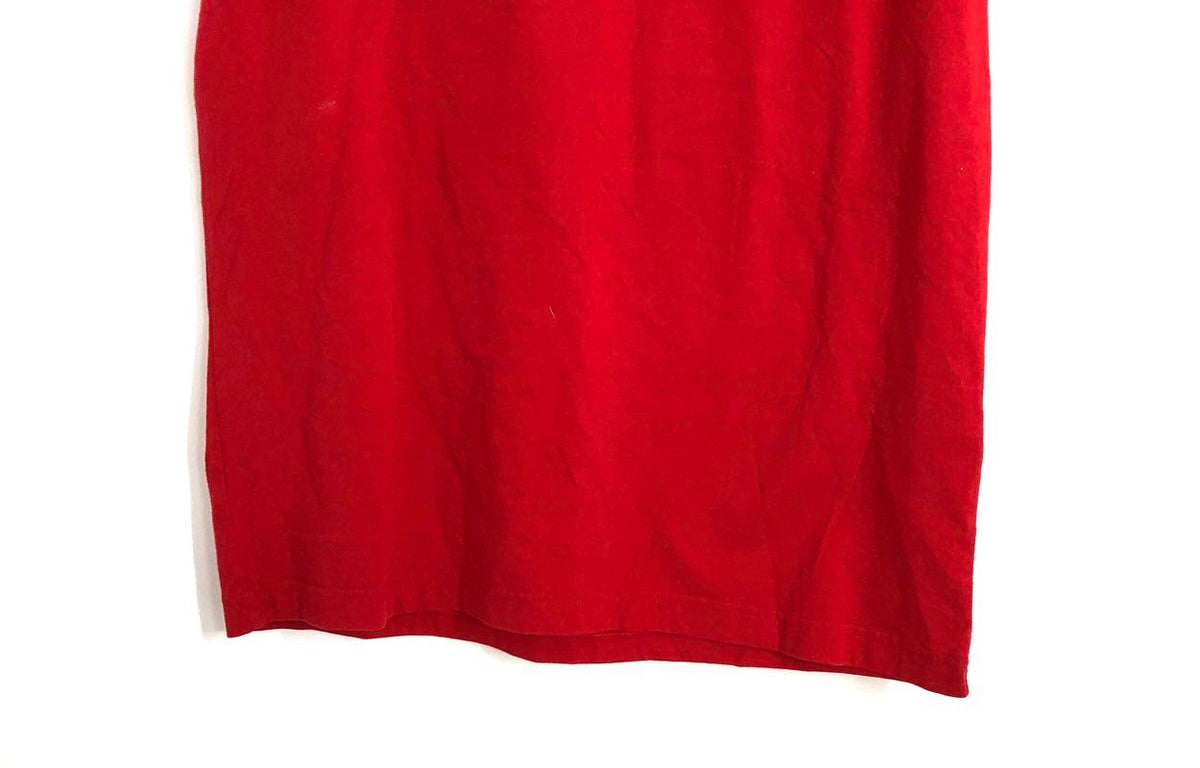 Axo Men's Red Graphic Motocross Racing Short Sleeve Cotton T-Shirt Size L