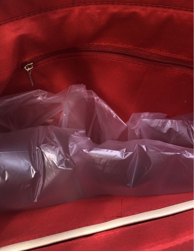 Marilyn Monroe Tan Saffiano Textured Tote Bag NWT Gold Hardware Handbag