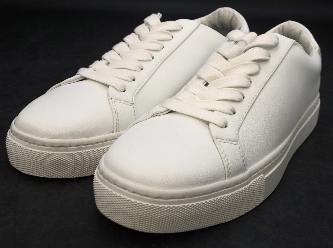 Nothing New W Unoriginal White Low Top Sneaker Sample Womens Size 6.5