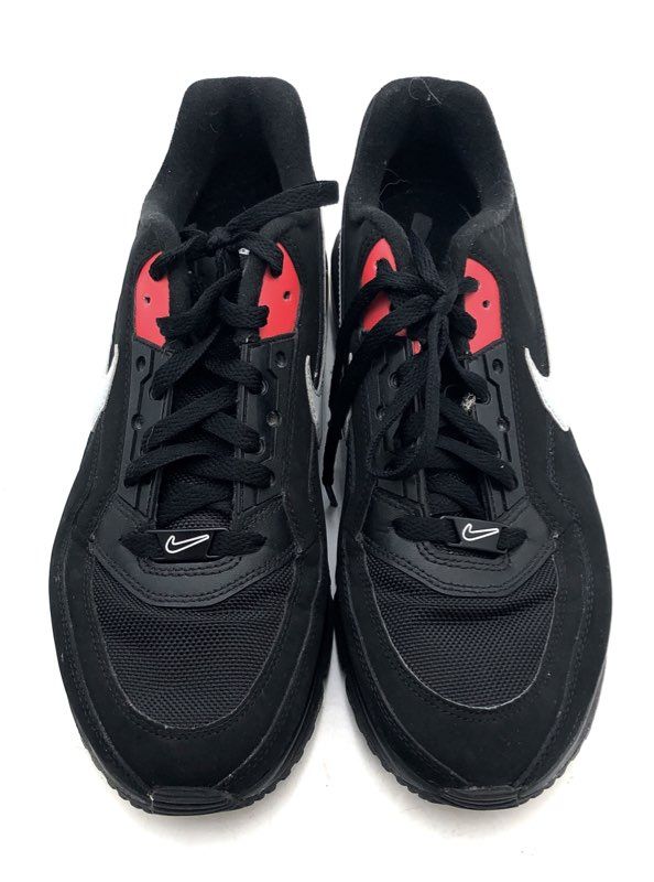 Nike Air Max SC Black Sport Red Silver Men's Running Sneakers Size 9.5