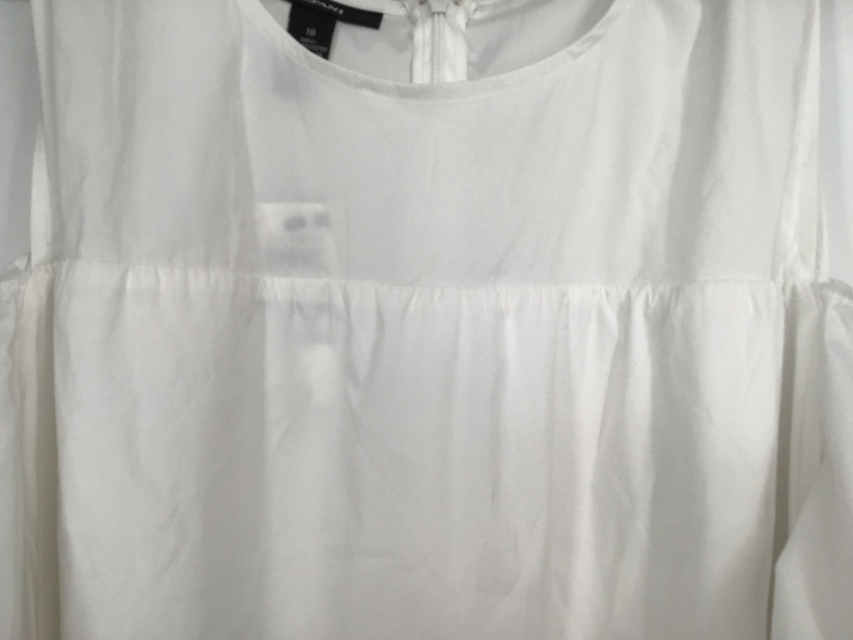 NWT Alfani Women&#39;s Bright White A-Line Dress - Size 18