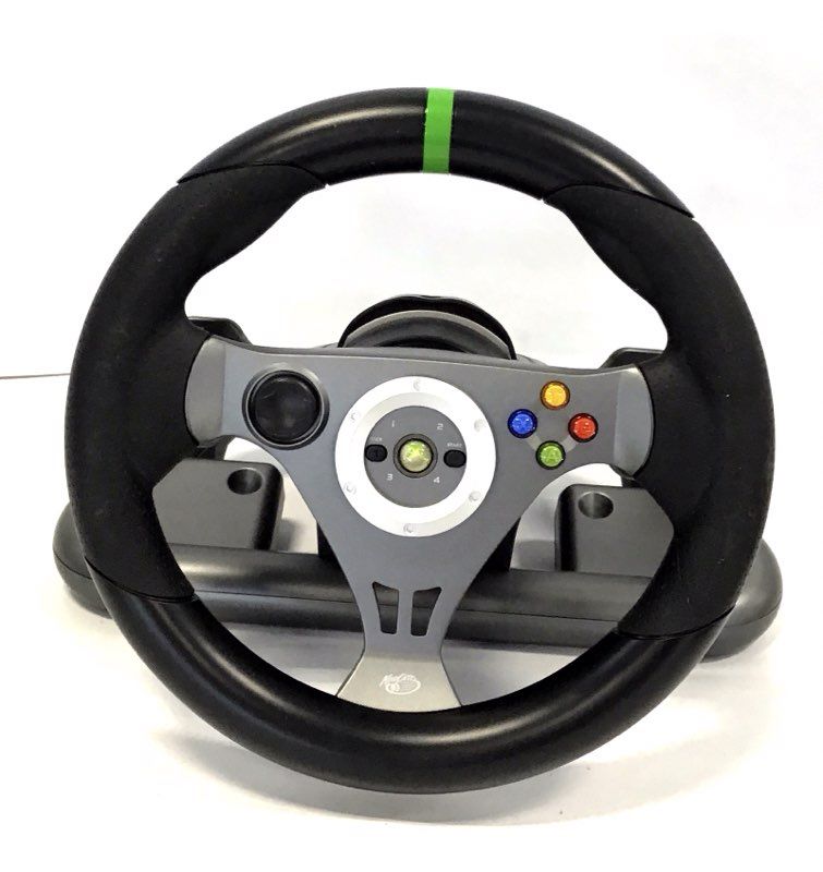 Mad Catz Wireless Racing Steering Wheel & Pedals