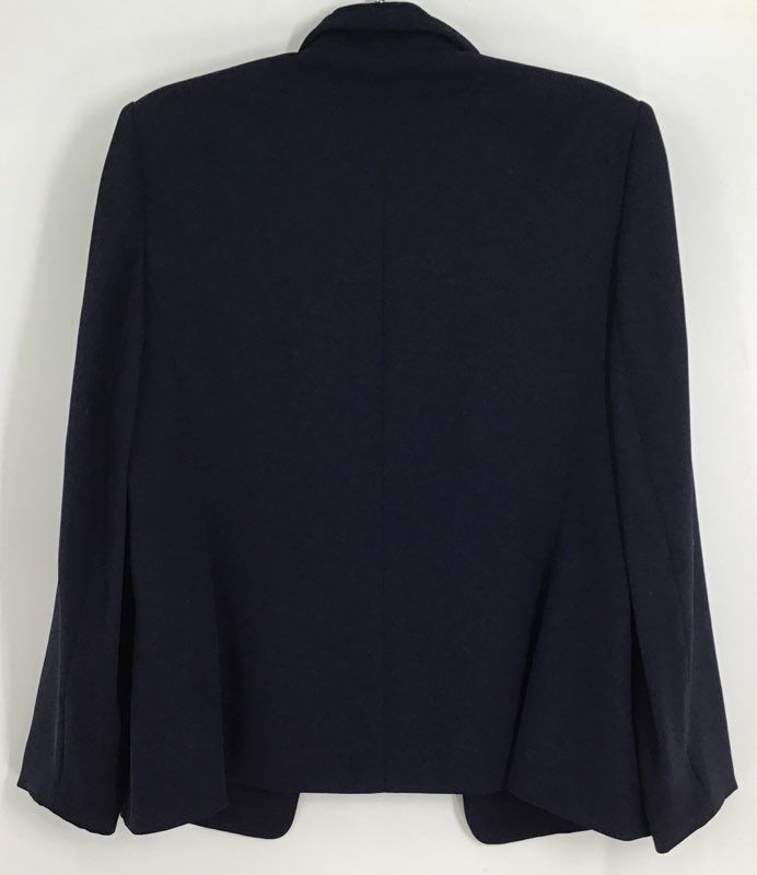 NWT Worthington Women&#39;s Navy Blue Shawl Collar Single-Breasted Blazer - Size 12