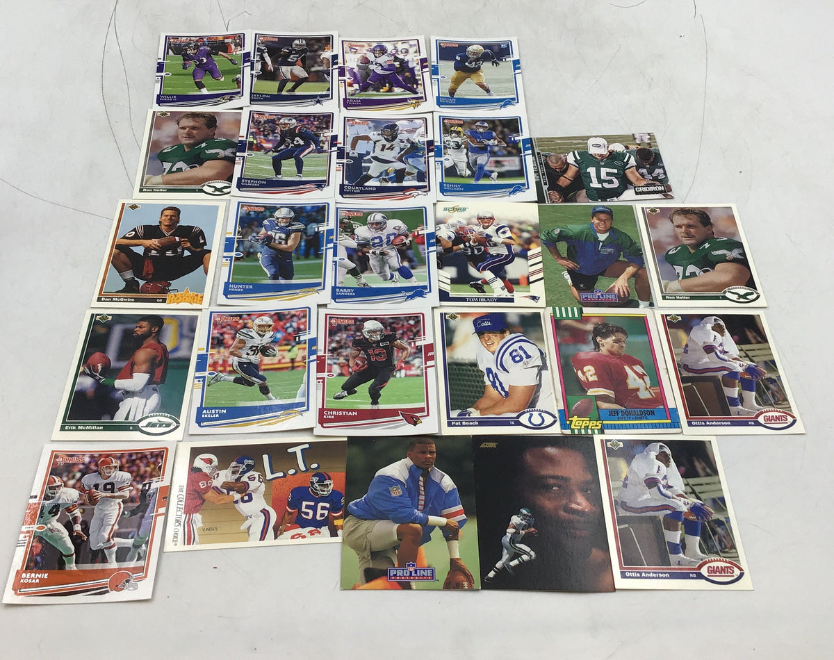 Lot of Baseball, Basketball And Football Cards. Medium Box, Unsorted