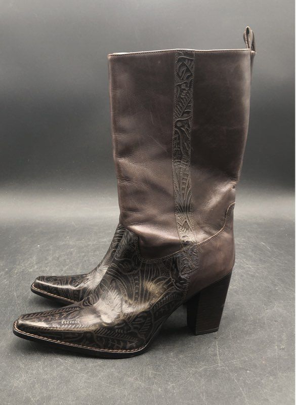 Antonio Melani Women's Brown Western Boot - Size 8.5M