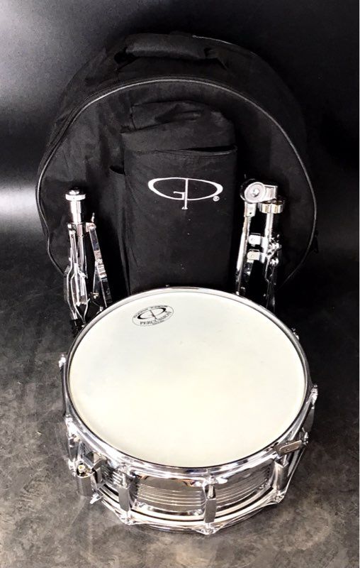 GP Percussion Snare Drum With Case & Accessories