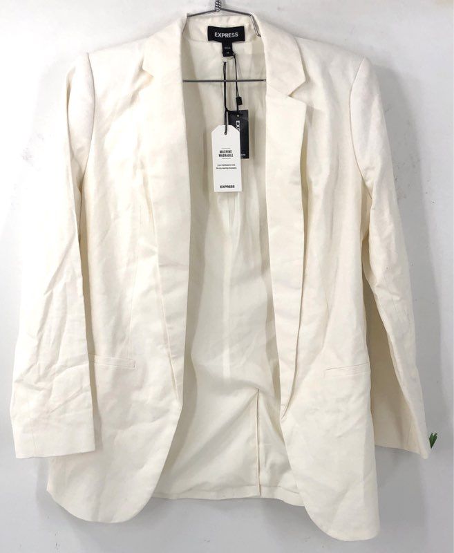 NWT Express Women's Ivory Blazer - Size XS