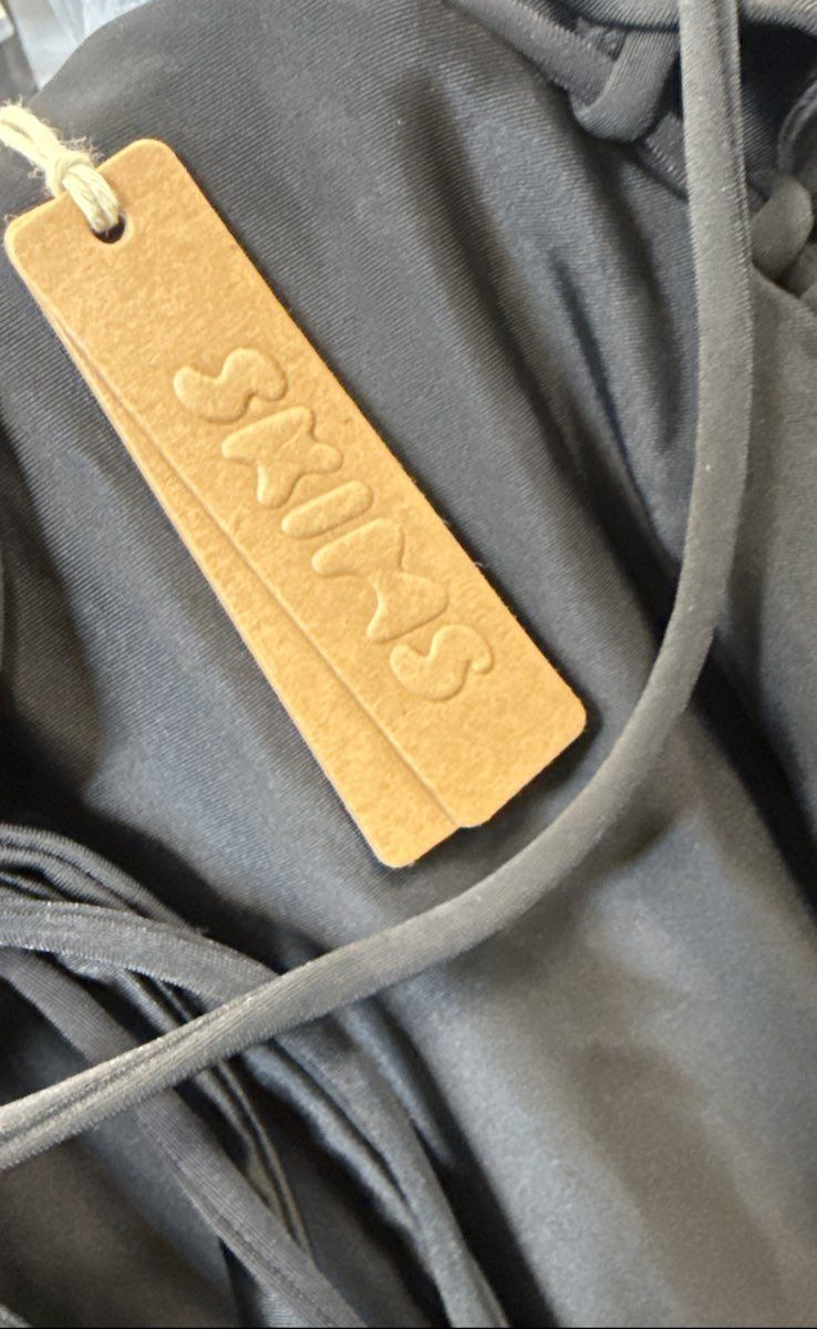 NWT Skims Women's Black Ankle Leggings - Size XS