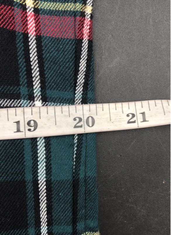 Ralph Lauren Men's Multicolor Plaid Flannel Button-Up Shirt - Size S