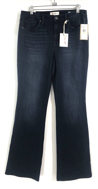 Jessica Simpson Women's Truly Yours Bootcut Jeans Dark Blue Denim NWT Sz 30