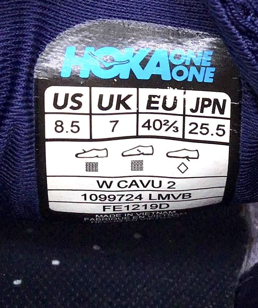 Hoka One One Women's Cavu 2 Purple Pink Athletic Shoes - Size 8.5