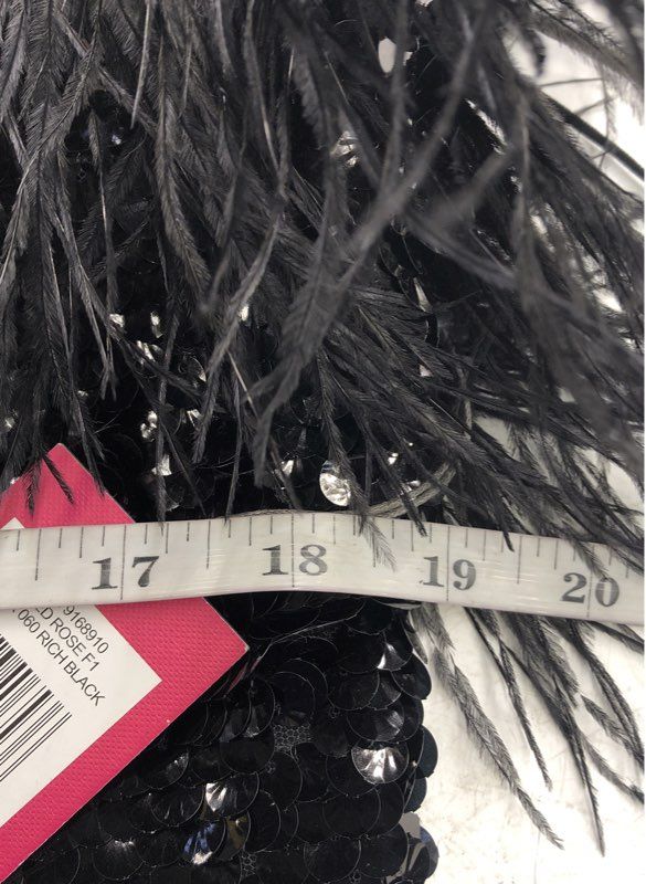 NWT Vince Camuto Women's Rich Black Mini Dress - Size 14