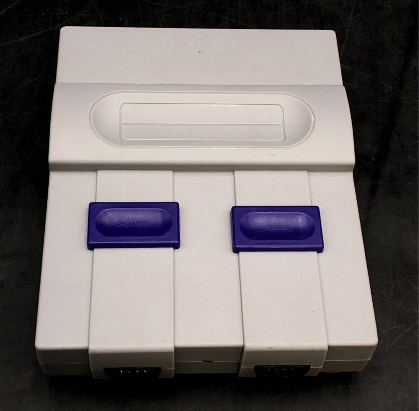 Retro SNES Style HD Game Console SN-X01 Lot with 2 Controllers HDMI Cable