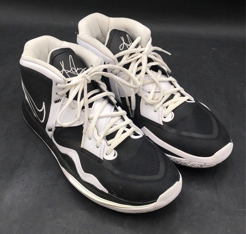 Nike Kyrie Infinity Black White Basketball Shoes Men's Size 14