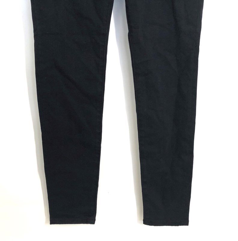 Madewell Women's 9" Mid-Rise Skinny Jeans Black Tencel Blend NWT Sz 27T