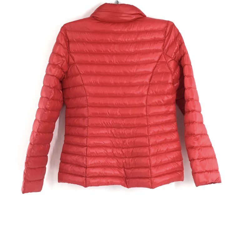 Kate Spade Women&#39;s Red Collared Full Zip Puffer Jacket - Size XS