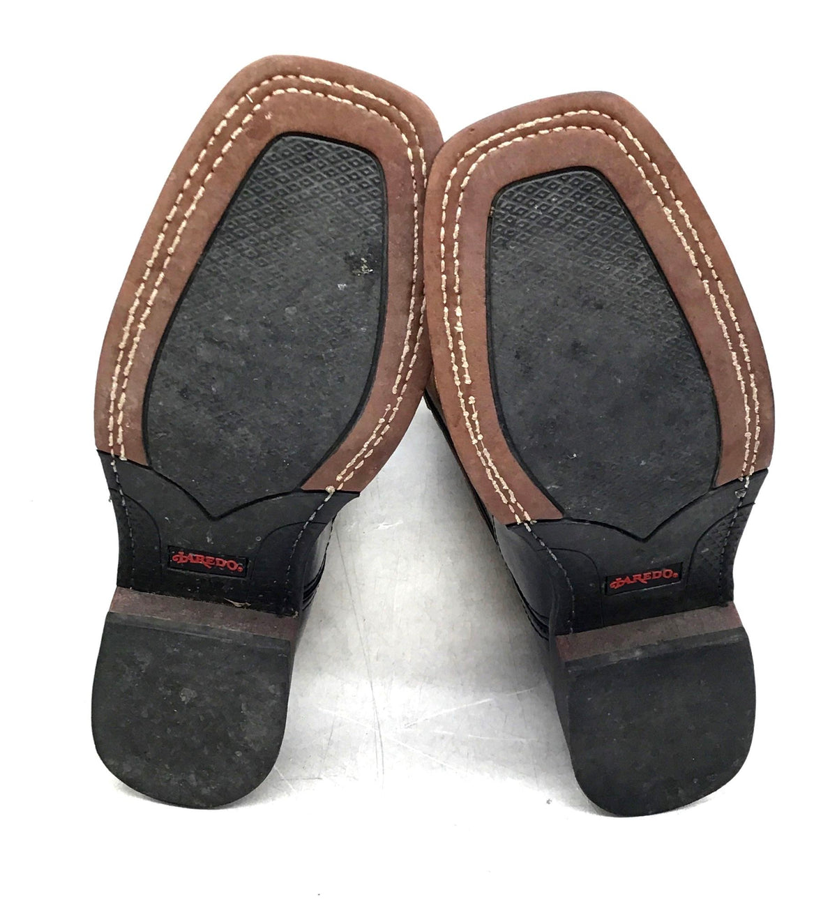 Laredo Men's Black Brown Western Boots - Size 7D