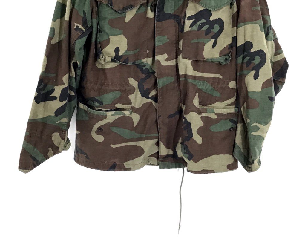 Alpha Industries Camouflage Military Jacket - Size S