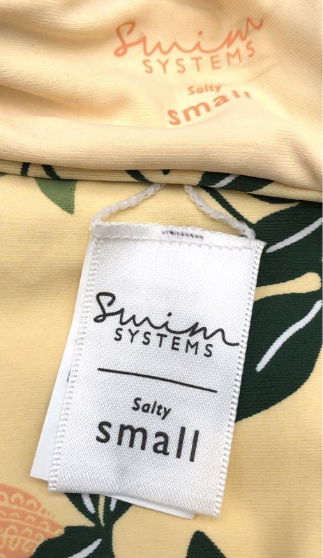 Swim Systems Women's Seaside Vine Bikini Set Drew Top Salty Bottom Sz S NWT