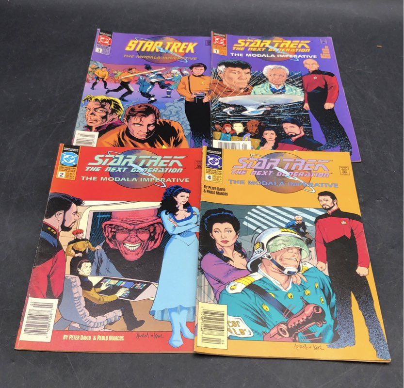 Star Trek DC Comics Lot 1990s Sci-Fi Original Series Next Generation