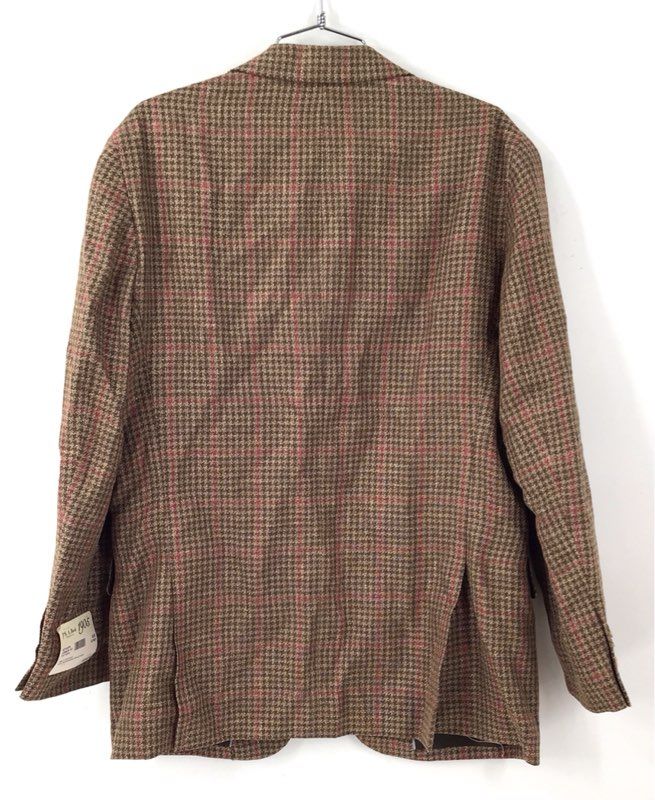 NWT Jos. A. Bank Men's Brown Houndstooth Sport Coat - Size 42