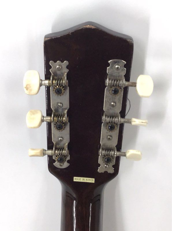 Vintage Global 6-String Acoustic Guitar Sunburst Finish Made in Korea