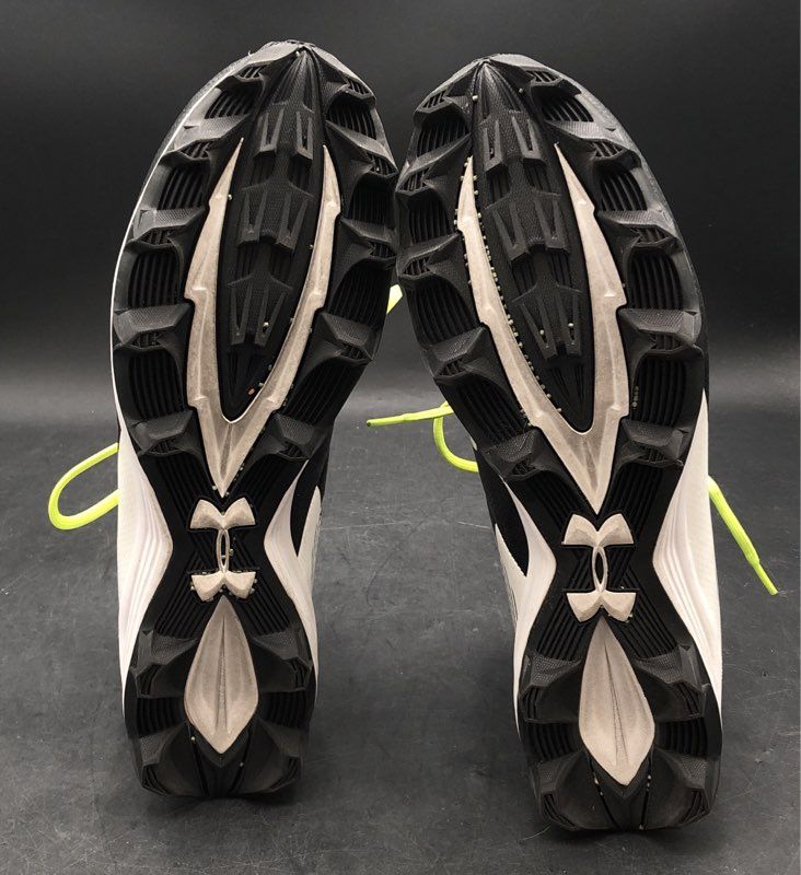 Under Armour Highlight RM Men's Football Cleats Black White Size 13