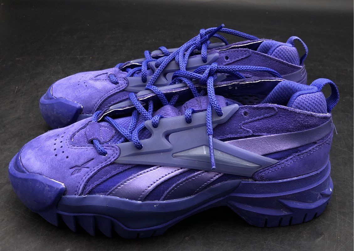 Reebok Cardi B Club C V2 Ultima Purple Women's Platform Sneakers Size 7