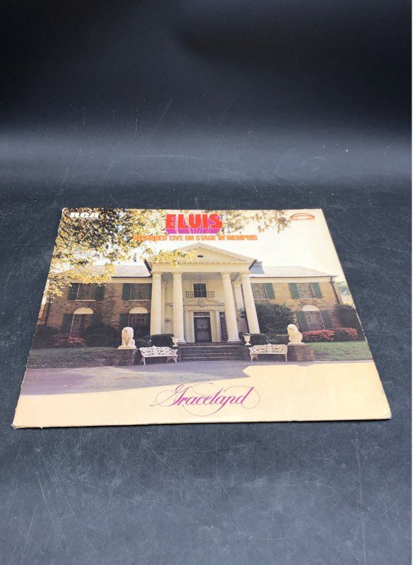 Elvis Back In Memphis Moody Blue & More Classic Rock Vinyl Records Lot Of 5