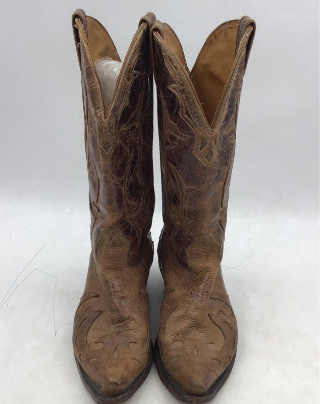 Boulet Men&#39;s Brown Western Boots - Size 8.5