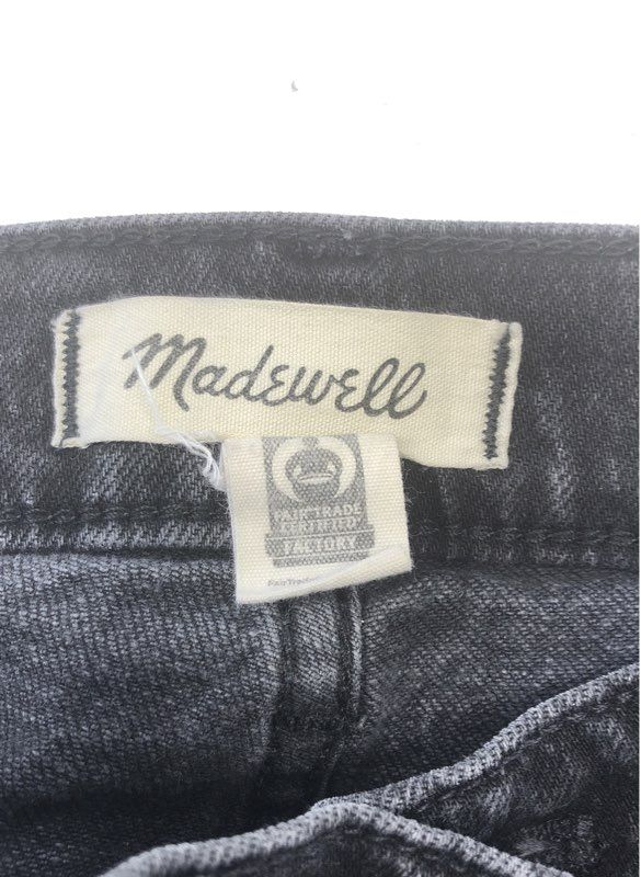 Madewell Women's Mid-Rise Perfect Vintage Jeans Lot Black White Distressed Sz 24
