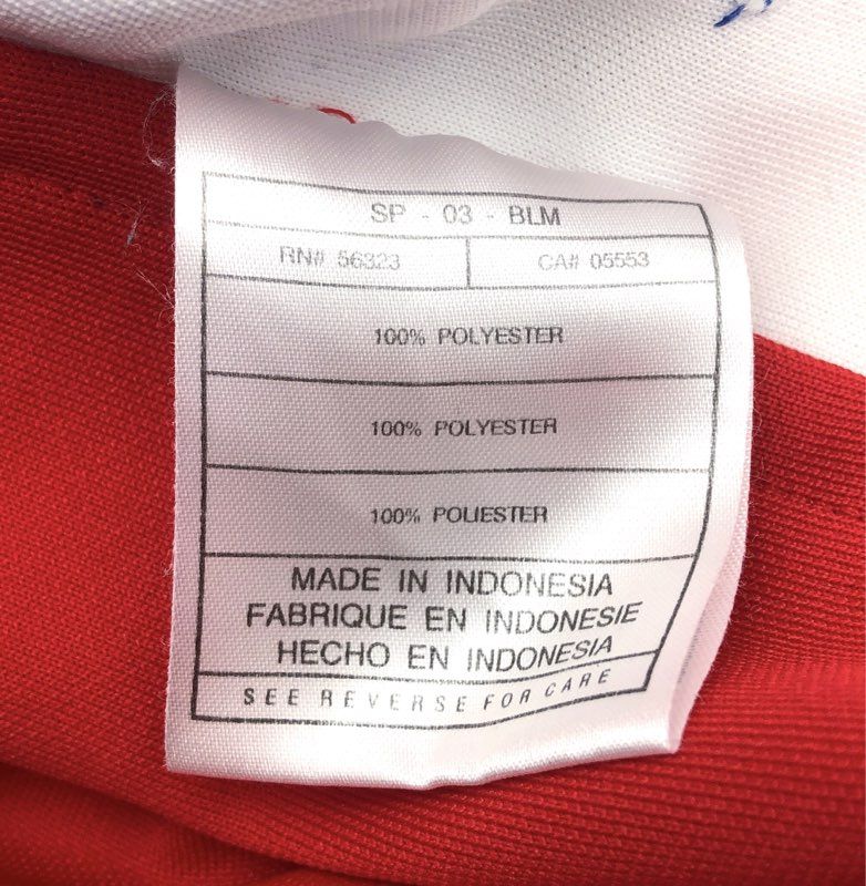 Vintage Y2K Nike Men's 76ers Red Warm Up Shooting Jersey Embroidered Sz XL