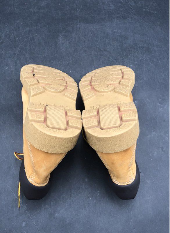 Timberland Boys Tan Combat Boots - Size 4