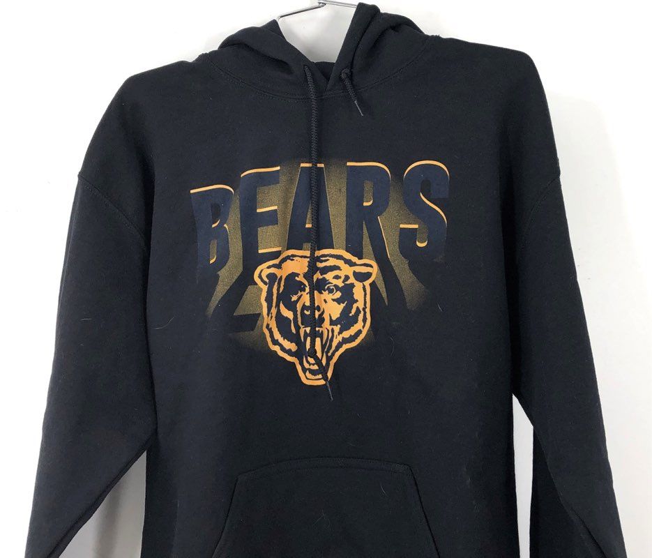 NWT NFL Men's Black Chicago Bears Football Hoodie - Size M
