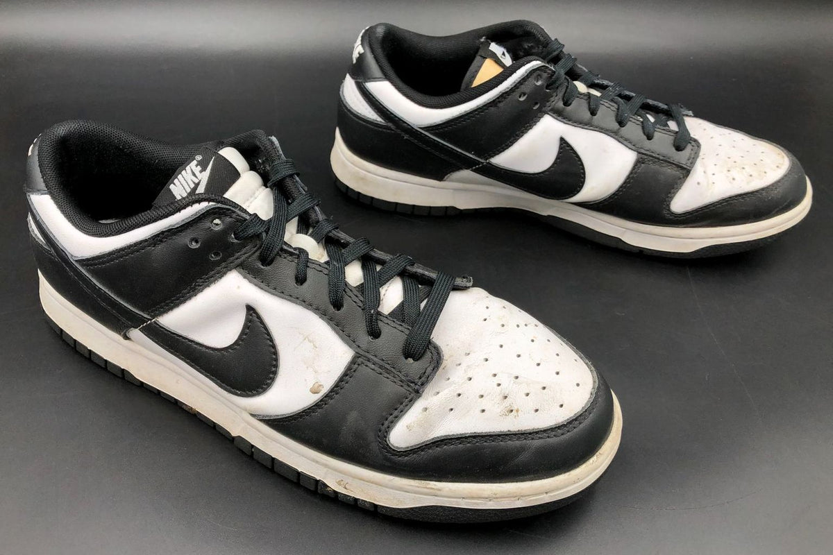 Nike Dunk Low &#39;Panda&#39; Men&#39;s Black/White Basketball Sneakers - Size 10 (+COA)