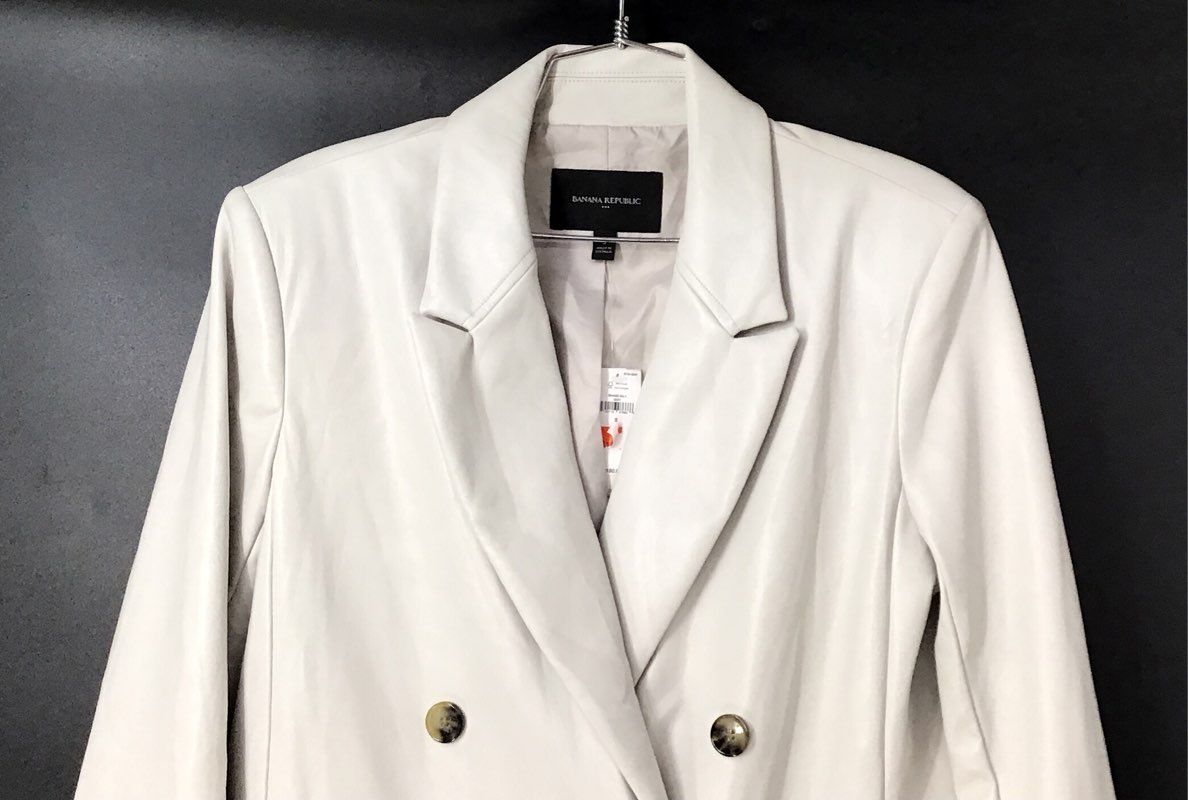 NWT Banana Republic Women's White Blazer - Size S